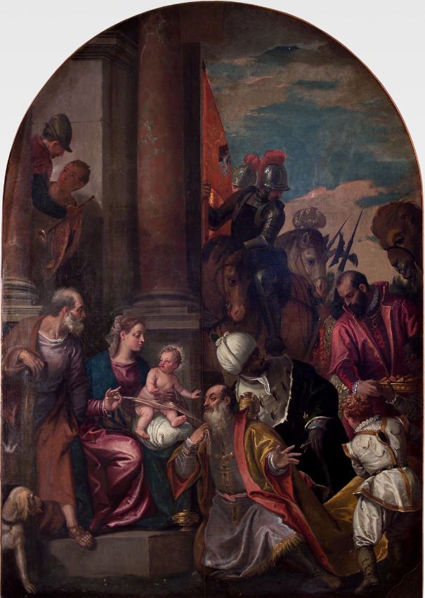 Adorazione dei Magi - Bottega del Veronese.
